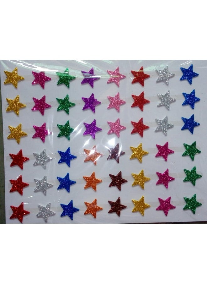 E Shopping - E Shopping Sparkling Foam Glitter Star Sticker (120 Sticker) - Image 1