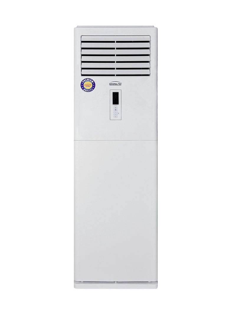 Generaltec 4 Ton Floor Standing Air Conditioner  T3 Copeland Scroll Compressor, 4D Air Flow, Turbo Cooling, Golden Fin, 3 Phase Power, Low Noise, Heavy Duty Split AC | Model GFAC48E11 | 1 Year Warranty & 5 Years Compressor 4880 W GFAC48E11 white - Image 1