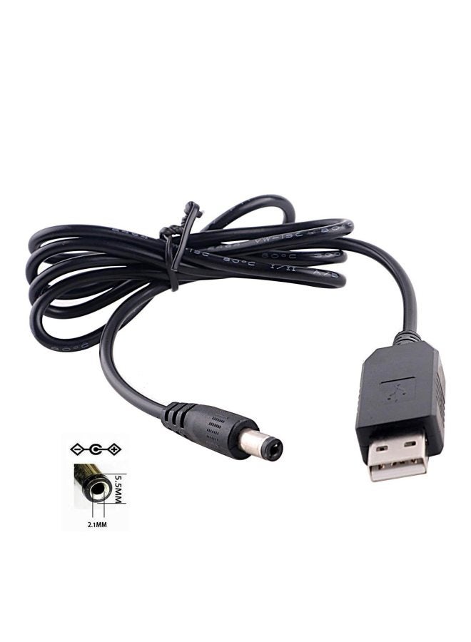 USB Power Boost Line 5V To DC9 V/12V Boost Converter Line With 8DC Head Multi-function Transfer Line-Color:9v Cable + 8 Heads - Image 4