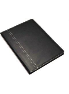 Lizy 823 A4 Leather Secretariat with Calculator and Business Card Black  - Image 1