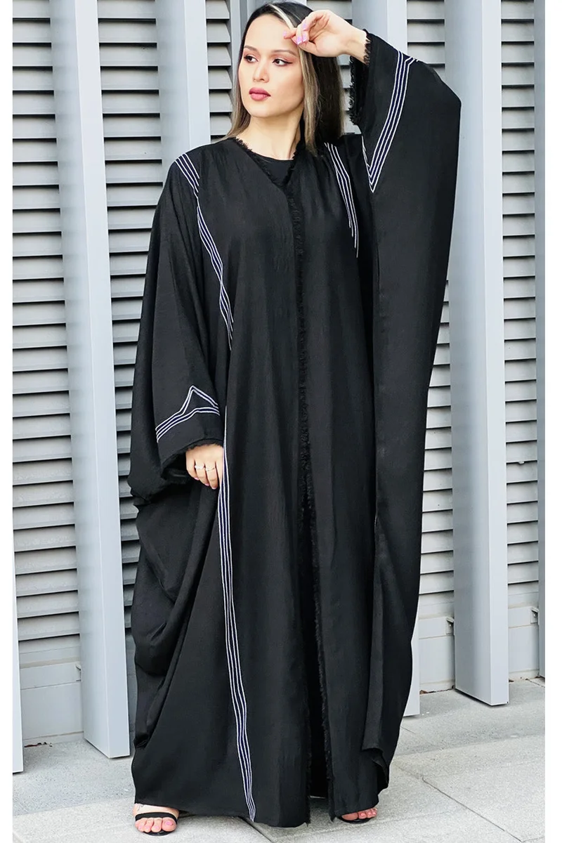 Moistreet Cape Sleeve Abaya