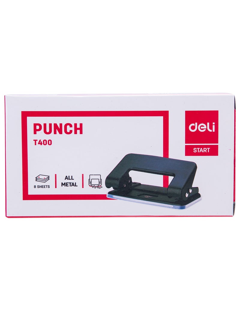 Deli ET400 2-Hole Metal Punch – ideal for home, office, and classroom use - Image 5