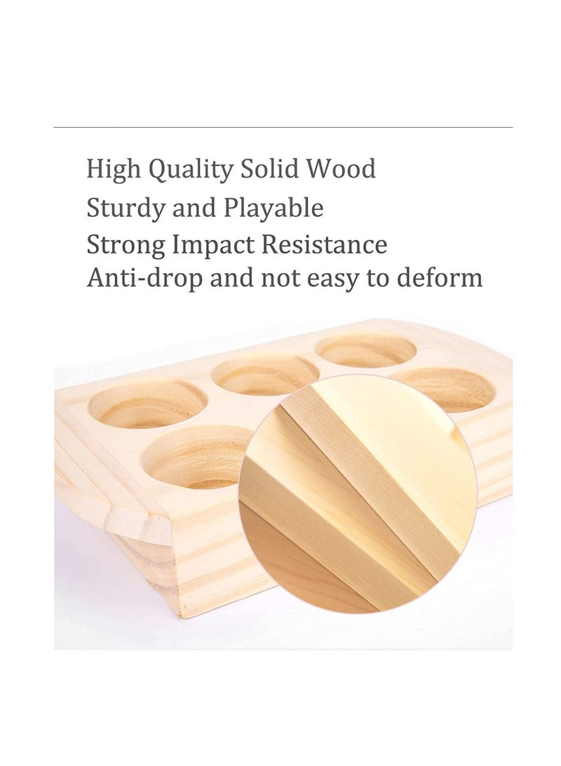 NIBEMINENT Color Sorting Toys Educational Montessori Games Math Counting and Puzzle Jigsaw for Kids 3 Year Old Up - Image 5