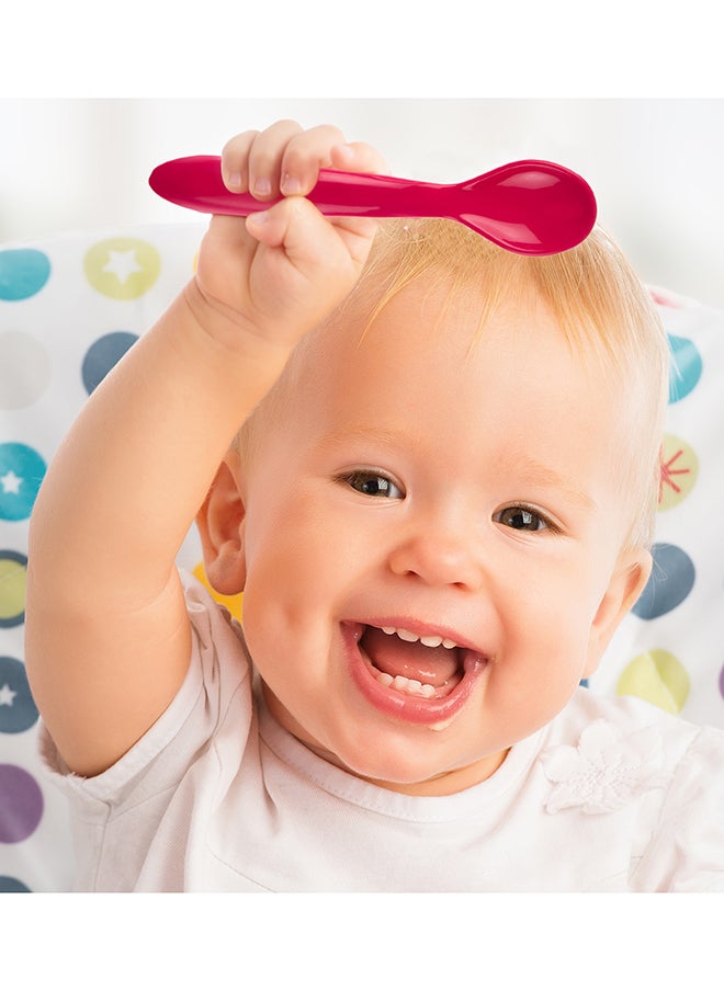 BabyJem - Babyjem Spoon & Fork Set for Babies - 12 Months+ - Soft and Safe Feeding Utensils for Comfortable Eating - Image 1