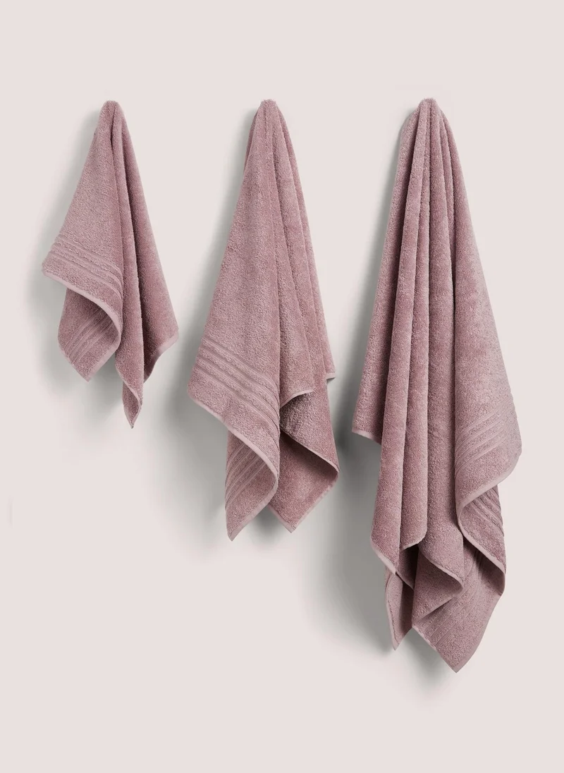 Matalan Lilac Egyptian Towel