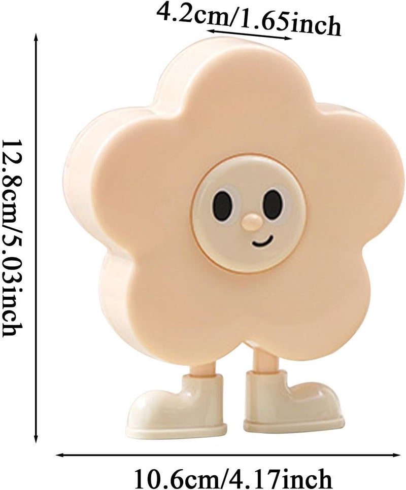 Tooth Keepsake Box | Flower Shape Storage Container with Tweezer - Tooth Storage Box,for Boys Girls Kids Birthday Nursery Bedroom Nightstand Dresser Kindergarten - Image 5