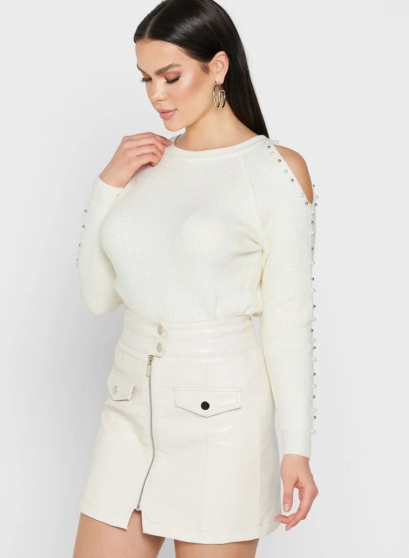 ELLA Cold Shoulder Jumper