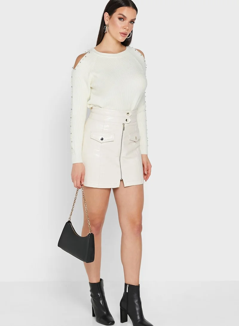 ELLA Cold Shoulder Jumper