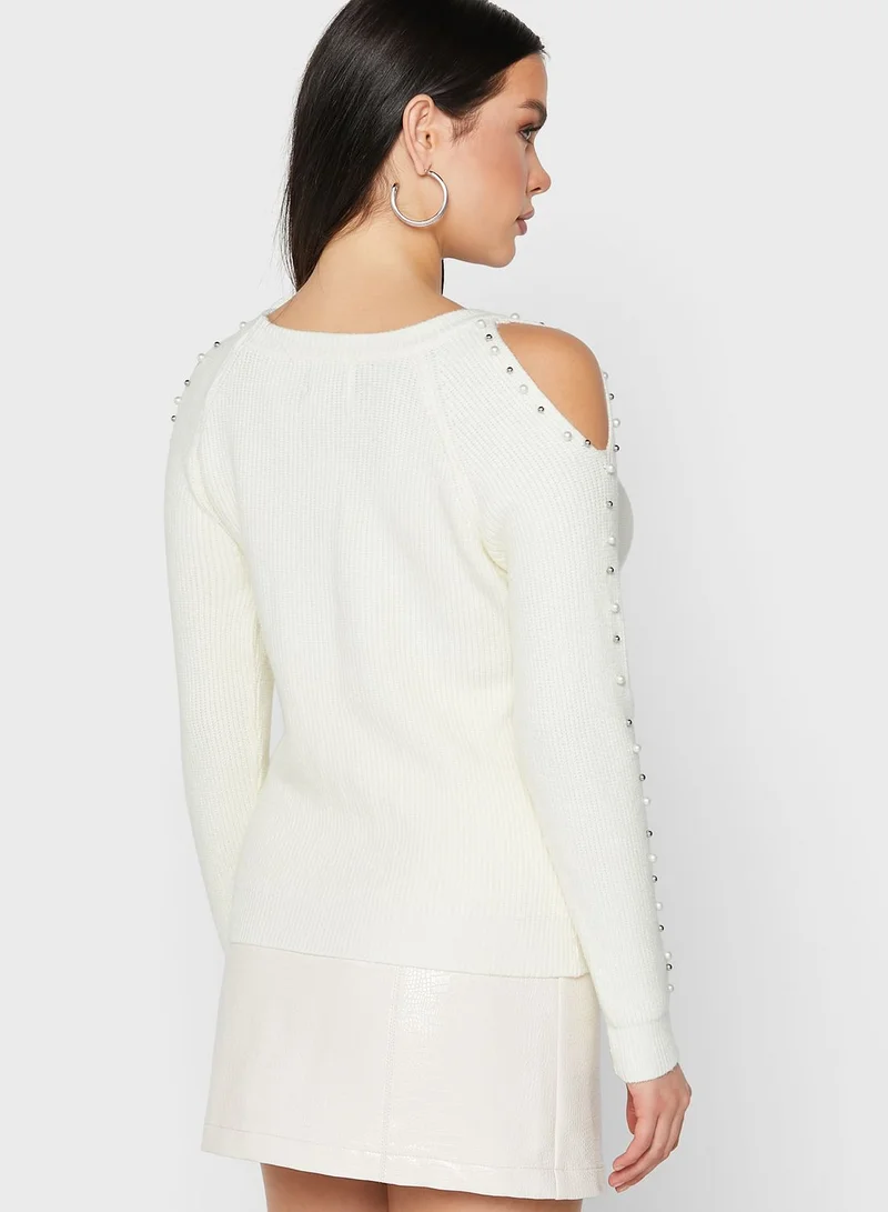 ELLA Cold Shoulder Jumper