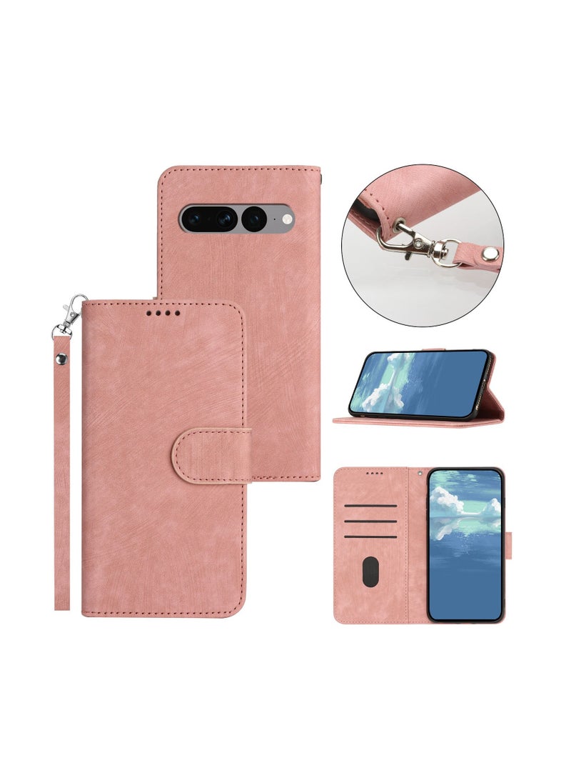 Suteni Magnetic Flip Cover Card Slots Leather Phone Case for Google Pixel  - Image 2