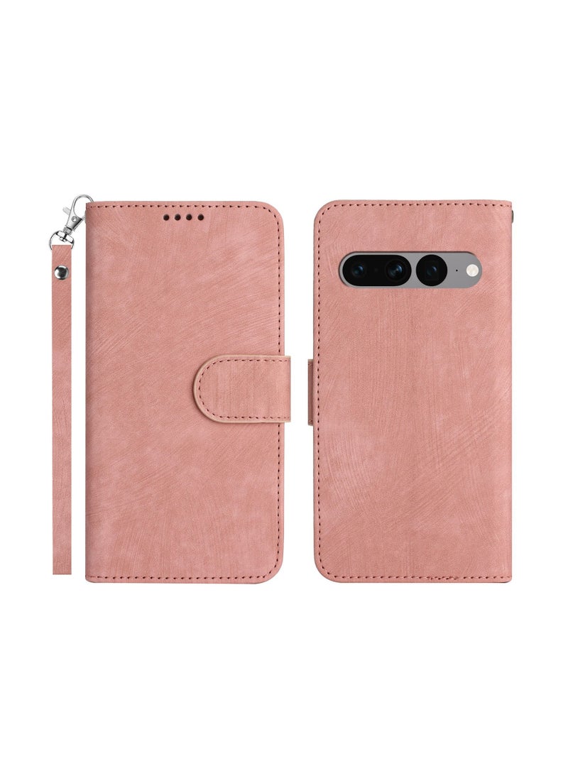 Suteni Magnetic Flip Cover Card Slots Leather Phone Case for Google Pixel  - Image 1