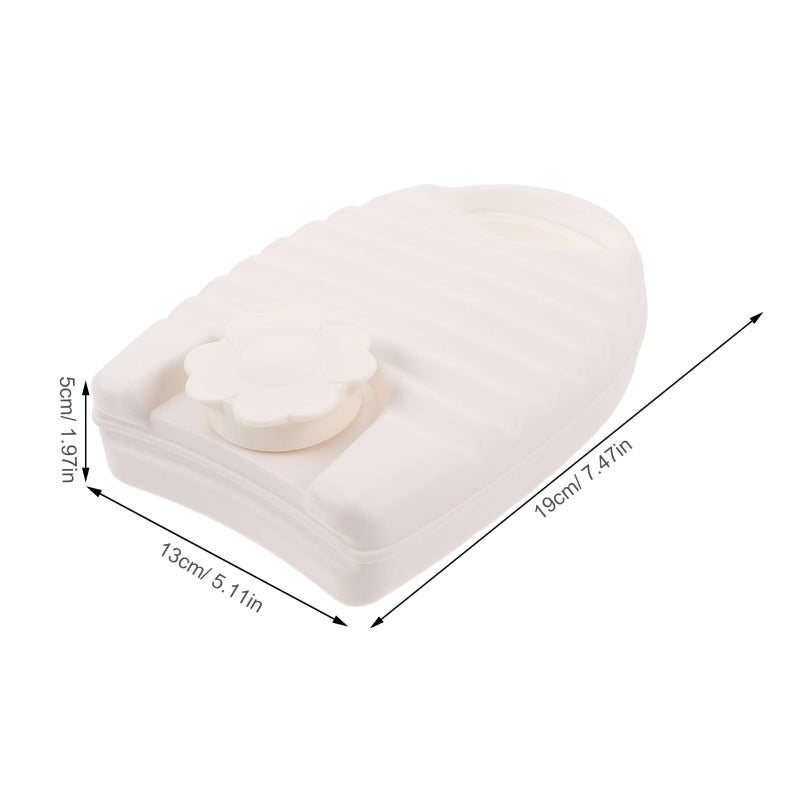 Large Oval Refillable Hot Water Bottle for Bed Hand Foot Warmers Portable Heating Pad - Image 3