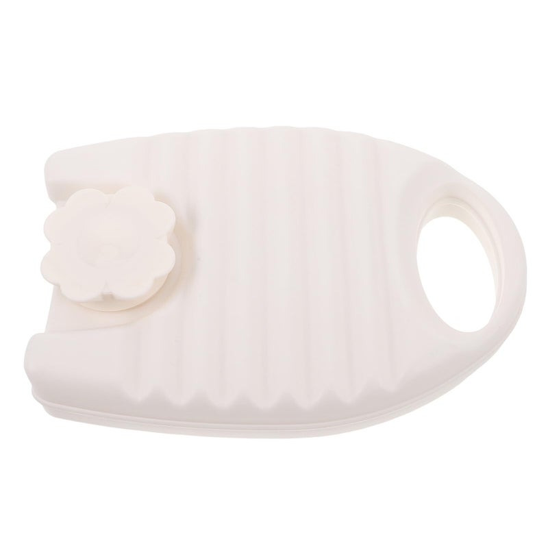 Large Oval Refillable Hot Water Bottle for Bed Hand Foot Warmers Portable Heating Pad - Image 2