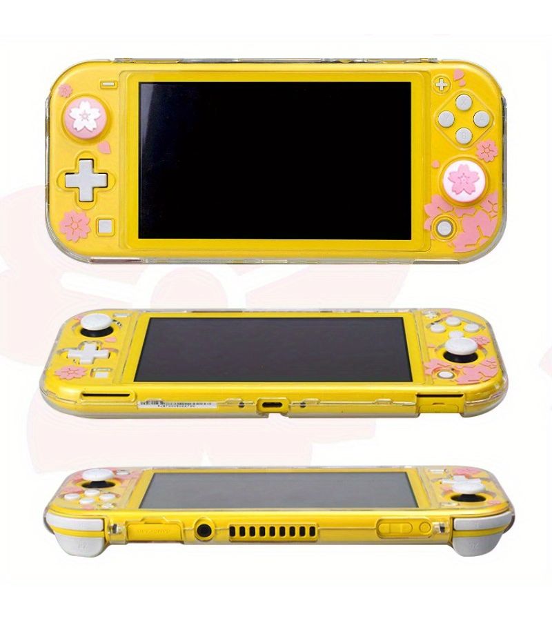 For Nintendo Switch Lite Sakura Clear Protective Case With Scratch Resistant PC Hard Shell And Precise Cutouts - Image 5