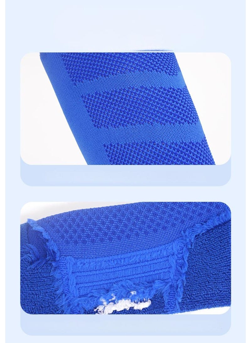 EFUMKE 2 Pairs Men's Football Socks Non-slip Knee-high Socks Non-slip Grip Pads for Football Basketball Sports Grip Socks, Non-slip Sports Socks, Knee High Compression Basic Football Basketball Socks (Size L) - Image 5