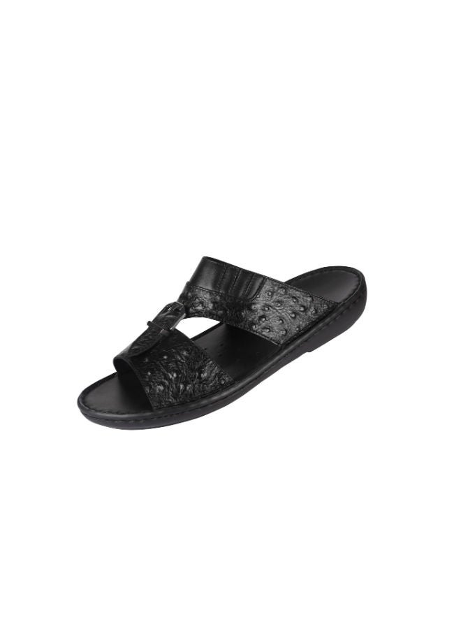 barjeel uno Barjeel Uno Mens Arabic Sandals 23821 Black  - Image 2