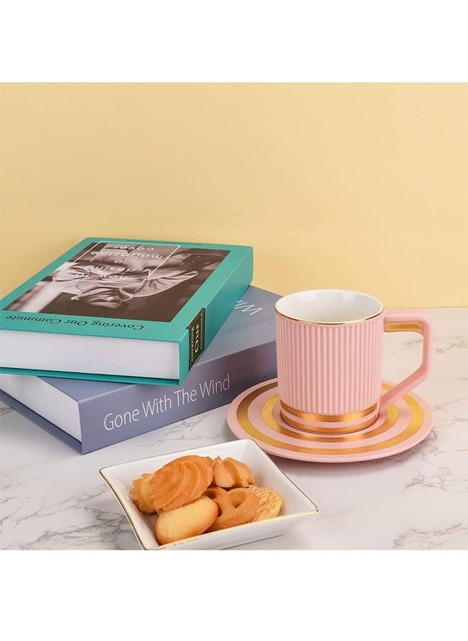 Ergonomically Designed Fade-Proof Comfortable Grip Cup And Saucer