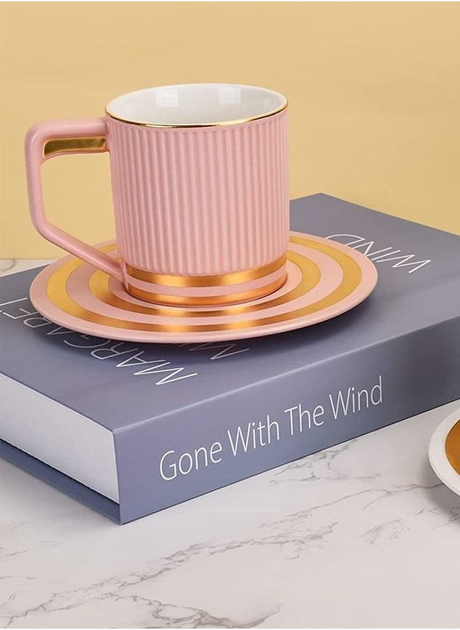 Ergonomically Designed Fade-Proof Comfortable Grip Cup And Saucer