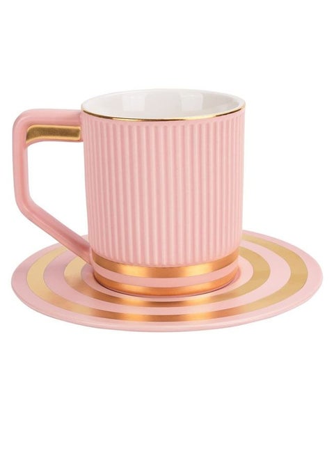 Ergonomically Designed Fade-Proof Comfortable Grip Cup And Saucer