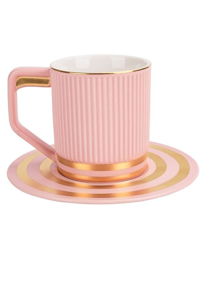 Ergonomically Designed Fade-Proof Comfortable Grip Cup And Saucer