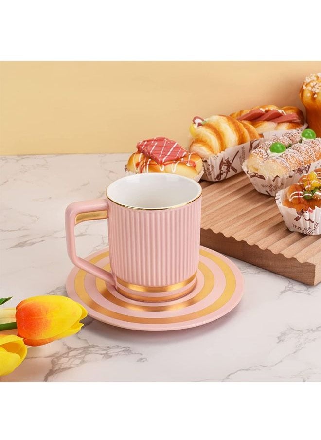 Ergonomically Designed Fade-Proof Comfortable Grip Cup And Saucer
