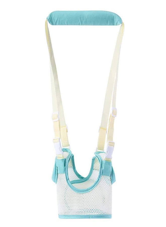 SYGA Handheld Baby Walker with Harness, Adjustable Walking Assistant Helper for Infant Child (Age 6 Months to 24 Months),Stand Up and Learn Walking, (Vest Style Blue) - Image 1