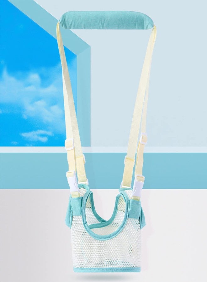 SYGA Handheld Baby Walker with Harness, Adjustable Walking Assistant Helper for Infant Child (Age 6 Months to 24 Months),Stand Up and Learn Walking, (Vest Style Blue) - Image 2