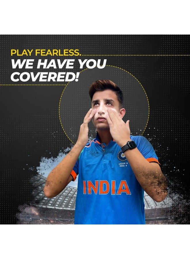 elemnt Brown Zinc Sunscreen 360 Brown Zinc Oxide Sunscreen For Cricketers ; Brown Zinc Spf 50 Water & Sweat Resistant Sunscreen That Lasts 3 Hrs+ 50Gm - Image 3