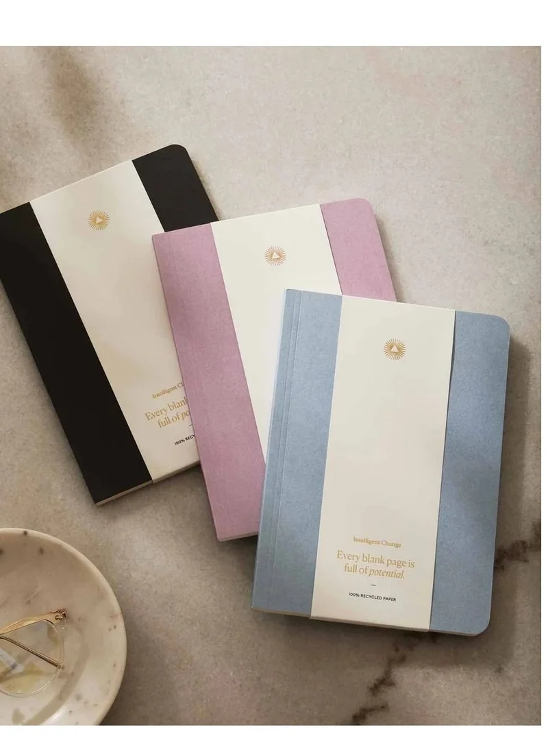 أنتلجينت_تشينج Intelligent Change Light Blue Essential Notebook