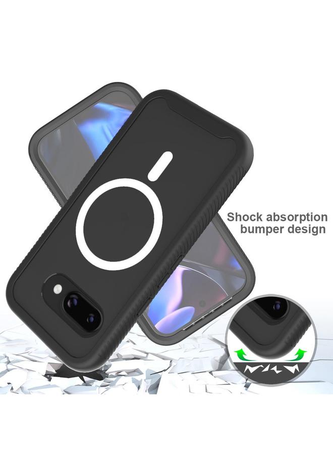 S-TOP Case For Google Pixel 9a Starry Sky Solid Color Series MagSafe Phone Case with PET Film - Image 5