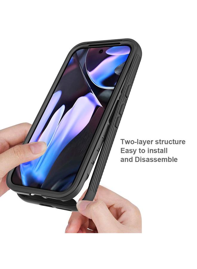 S-TOP Case For Google Pixel 9a Starry Sky Solid Color Series MagSafe Phone Case with PET Film - Image 4