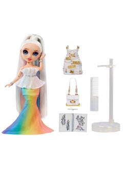 RAINBOW HIGH Fantastic Fashion Amaya Raine Rainbow 11” Fashion Doll And Playset With 2 Complete Doll Outfits, And Fashion Play Accessories, Great Gift For Kids 4 12 Years Old  - Image 2