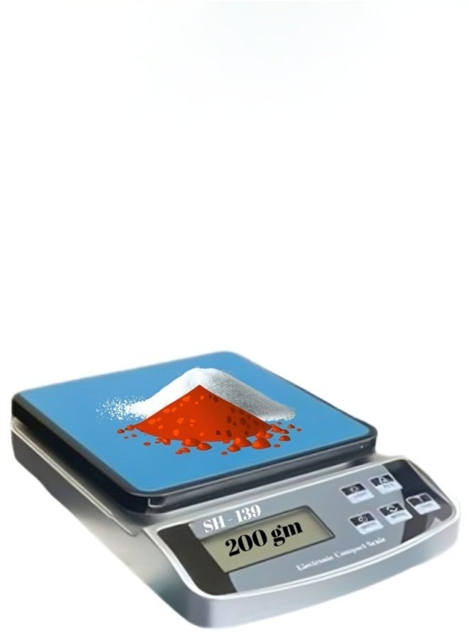 ZEESQUARE - Kitchen Scale Mini Digital Electronic Scale 500g Food Scale for Jewelry Baking and and kitchen - Image 1