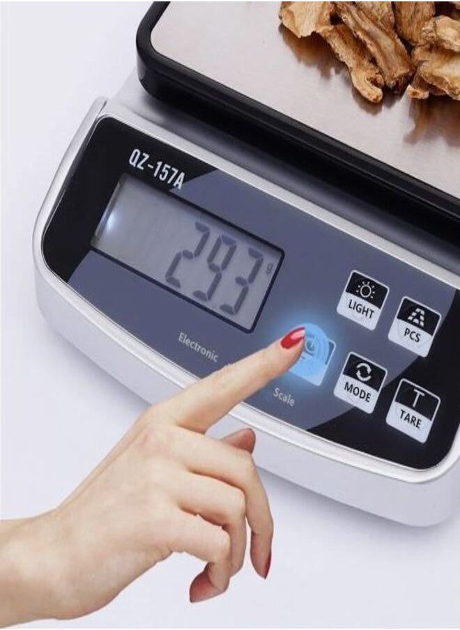 ZEESQUARE - Kitchen Scale Mini Digital Electronic Scale 500g Food Scale for Jewelry Baking and and kitchen - Image 1