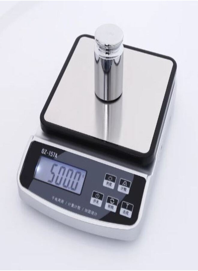 ZEESQUARE - Kitchen Scale Mini Digital Electronic Scale 500g Food Scale for Jewelry Baking and and kitchen - Image 1