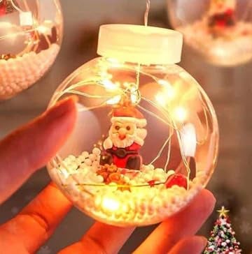 CORALTREE CORAL TREE LED Christmas Lights for Christmas Brighten Every Celebration – Perfect for Christmas, New Year, Parties & Festive Home Décor (9.84ft 10 Lights) - Image 4