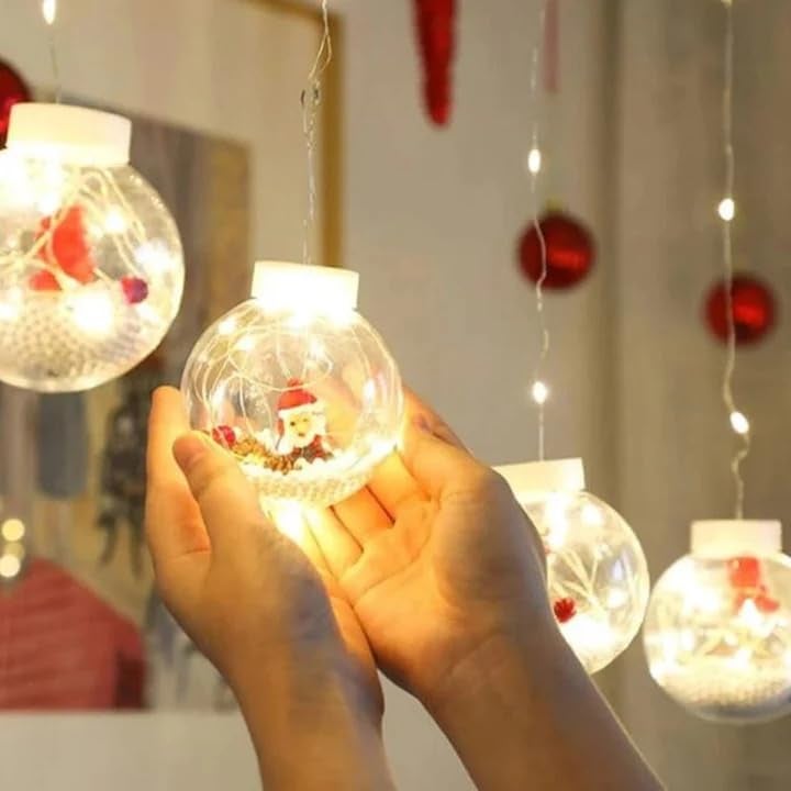 CORALTREE CORAL TREE LED Christmas Lights for Christmas Brighten Every Celebration – Perfect for Christmas, New Year, Parties & Festive Home Décor (9.84ft 10 Lights) - Image 2