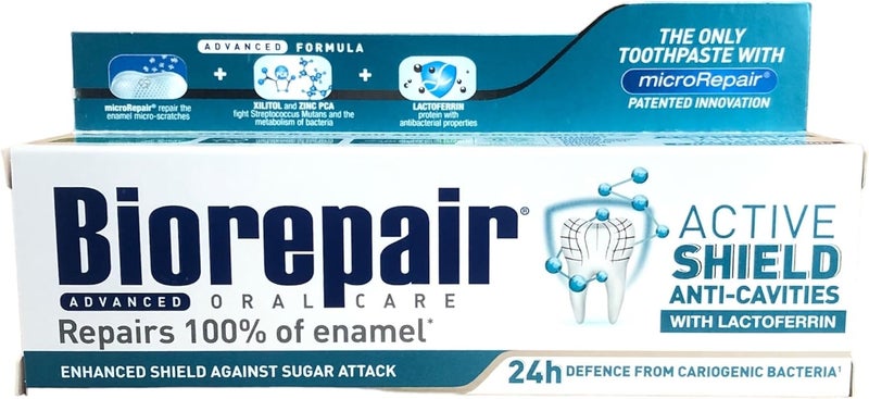 معجون أسنان ACTIVE SHIELD Biorepair 75 مل