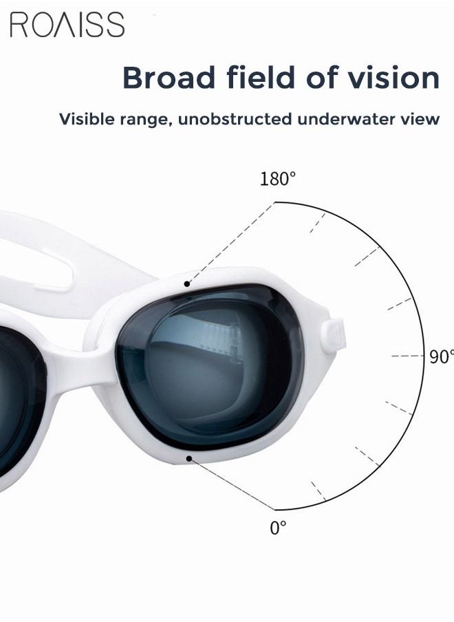 نظارات السباحة من قطعتين للبالغين مع حشية سيليكون ناعمة، نظارات حمام السباحة ذات رؤية واضحة لا تسرب مضادة للضباب وحماية من الأشعة فوق البنفسجية للرجال والنساء مع حزام قابل للتعديل - pzsku/Z357C67FA13A3A1DF51E7Z/45/_/1665552231/f2bc5ff9-0bf9-4918-bd1e-b3501ceb38c0