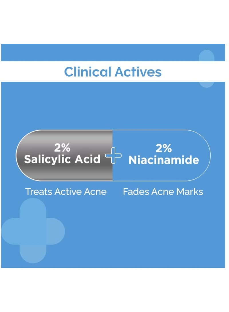 The Derma Co Sali-Cinamide Anti-Acne Face Wash with 2% Salicylic Acid & 2% Niacinamide - 80ml - Image 5