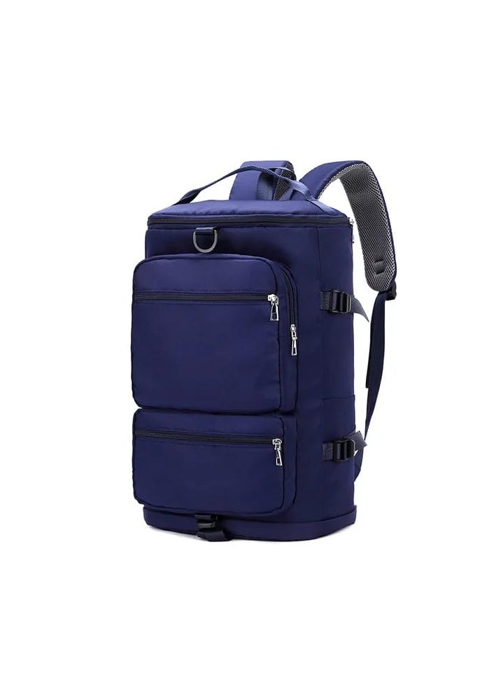 Generic - Practical backpack for all uses, imported, with a special place for shoes, navy blue - Image 1