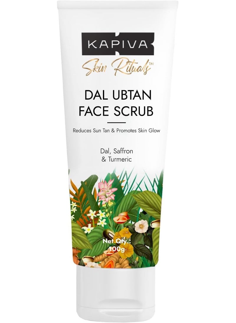 Kapiva Skin Rituals Dal Ubtan Face Scrub 100G - Image 1