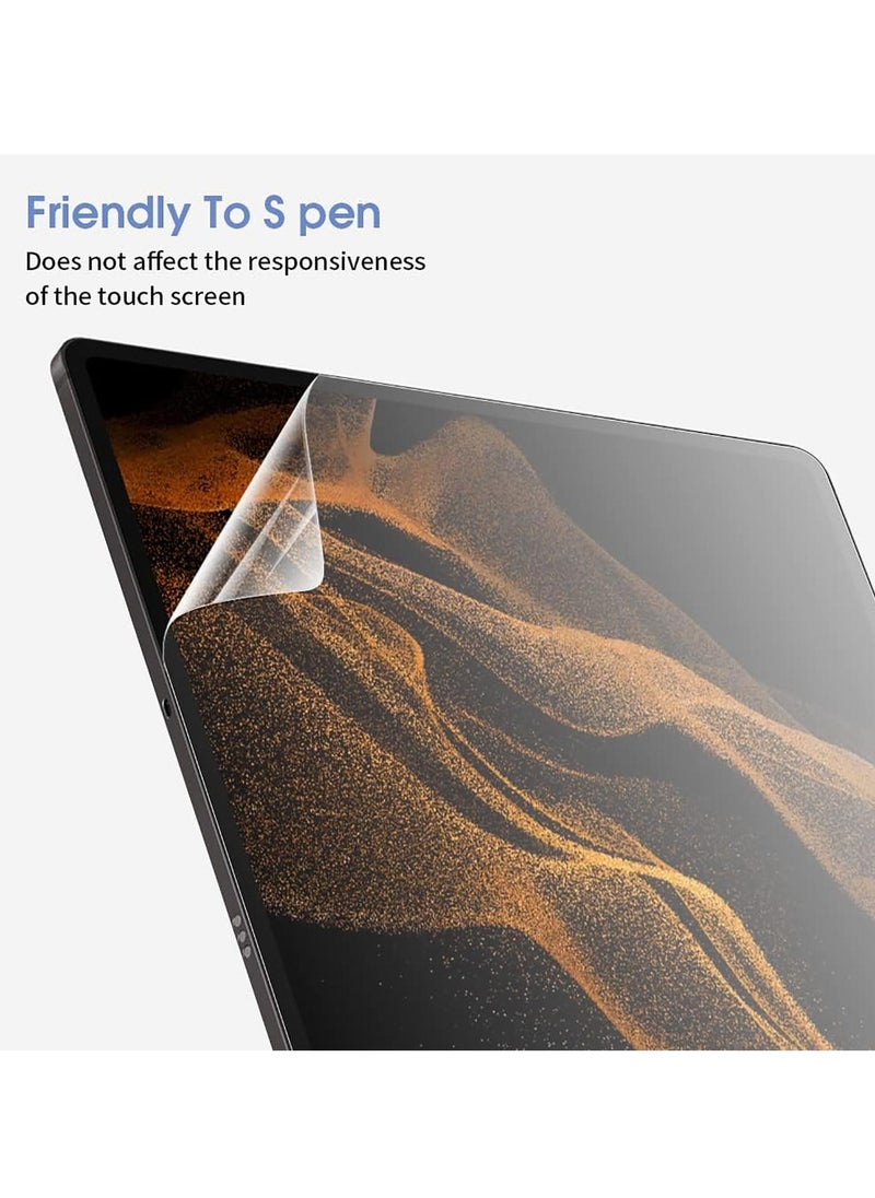 Generic - 2Pcs Paper Feel Compatible With Zte Nubia Red Magic Tablet 12.1 Paper Screen Protector 12.1 Inch 2023 Release Like Paper Write Draw Soft Film Soft Film Anti Scratch No Bubble 12.1 Inch - Image 1