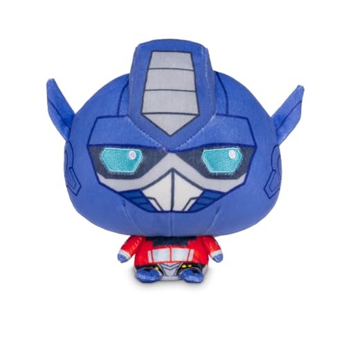 TeeTurtle Cloudheads Optimus Prime Plush 5Inch Official Transformers Stuffed Animal with Embroidered Details Soft Cuddly Plush Toys for Kids Teens and Adults - Image 1