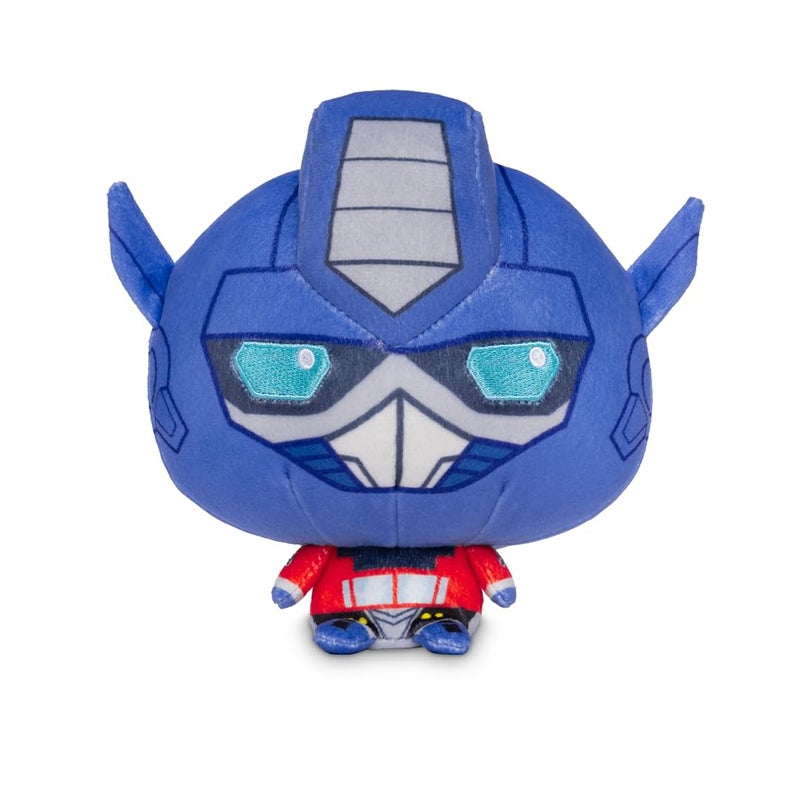 TeeTurtle Cloudheads Optimus Prime Plush 5Inch Official Transformers Stuffed Animal with Embroidered Details Soft Cuddly Plush Toys for Kids Teens and Adults - Image 3