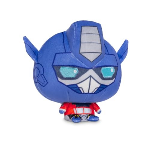 TeeTurtle Cloudheads Optimus Prime Plush 5Inch Official Transformers Stuffed Animal with Embroidered Details Soft Cuddly Plush Toys for Kids Teens and Adults - Image 5