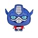 TeeTurtle Cloudheads Optimus Prime Plush 5Inch Official Transformers Stuffed Animal with Embroidered Details Soft Cuddly Plush Toys for Kids Teens and Adults - Image 2
