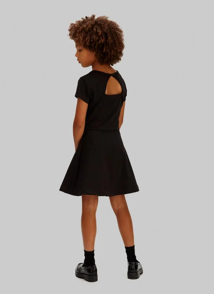 Calvin Klein Jeans Youth Punto Short Sleeve Dress