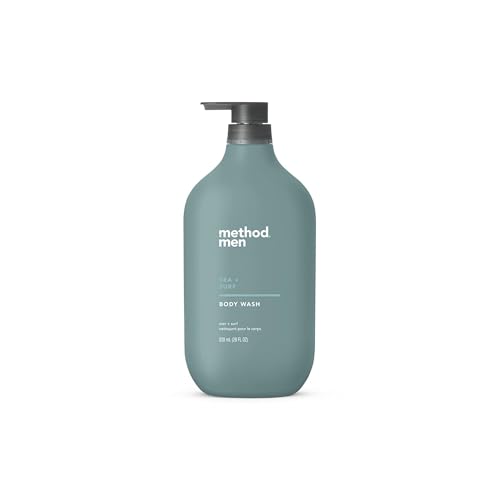 Method Men Body Wash, Sea and Surf Scent, Paraben and Phthalate Free, Quick-Lathering Cleansers, Cruelty Free, 28 oz - Image 1