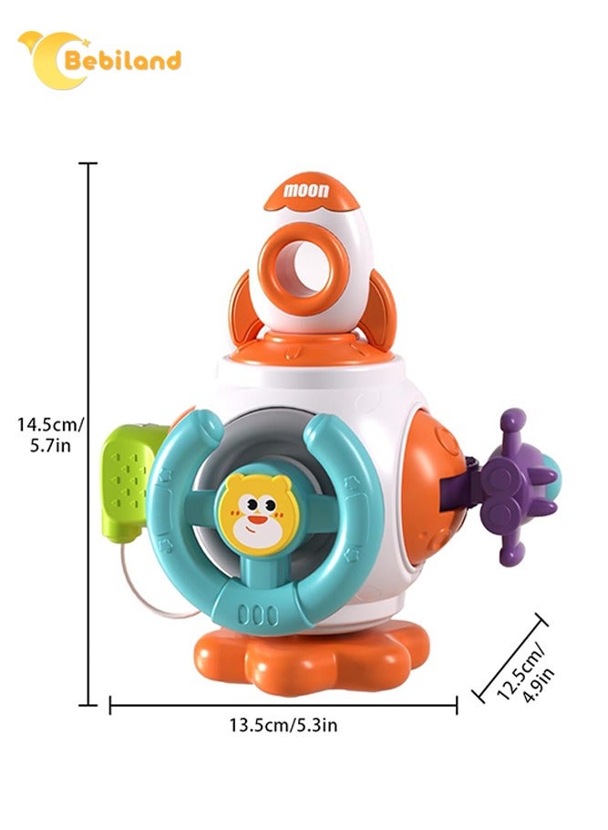 Bebiland 6-in-1 Montessori Activity Cube, Sensory Toy and Teething Ball for Babies 1 2 3 Years Old, Educational Learning Toy for Fine Motor Skills, Non-Toxic Baby Gift for Toddlers - Image 2